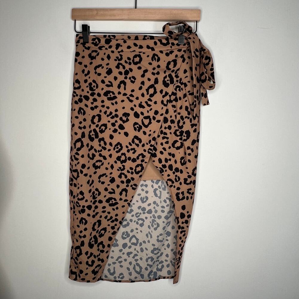 Lovers + Friends Leopard Print Maxi Skirt - Picture 2 of 7